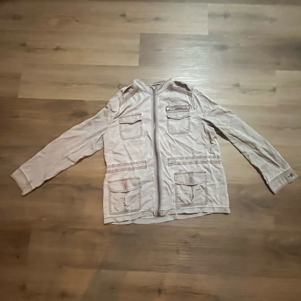 Y2K style Express Taupe Casual Jacket